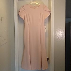 Calvin Klein light pink mermaid dress